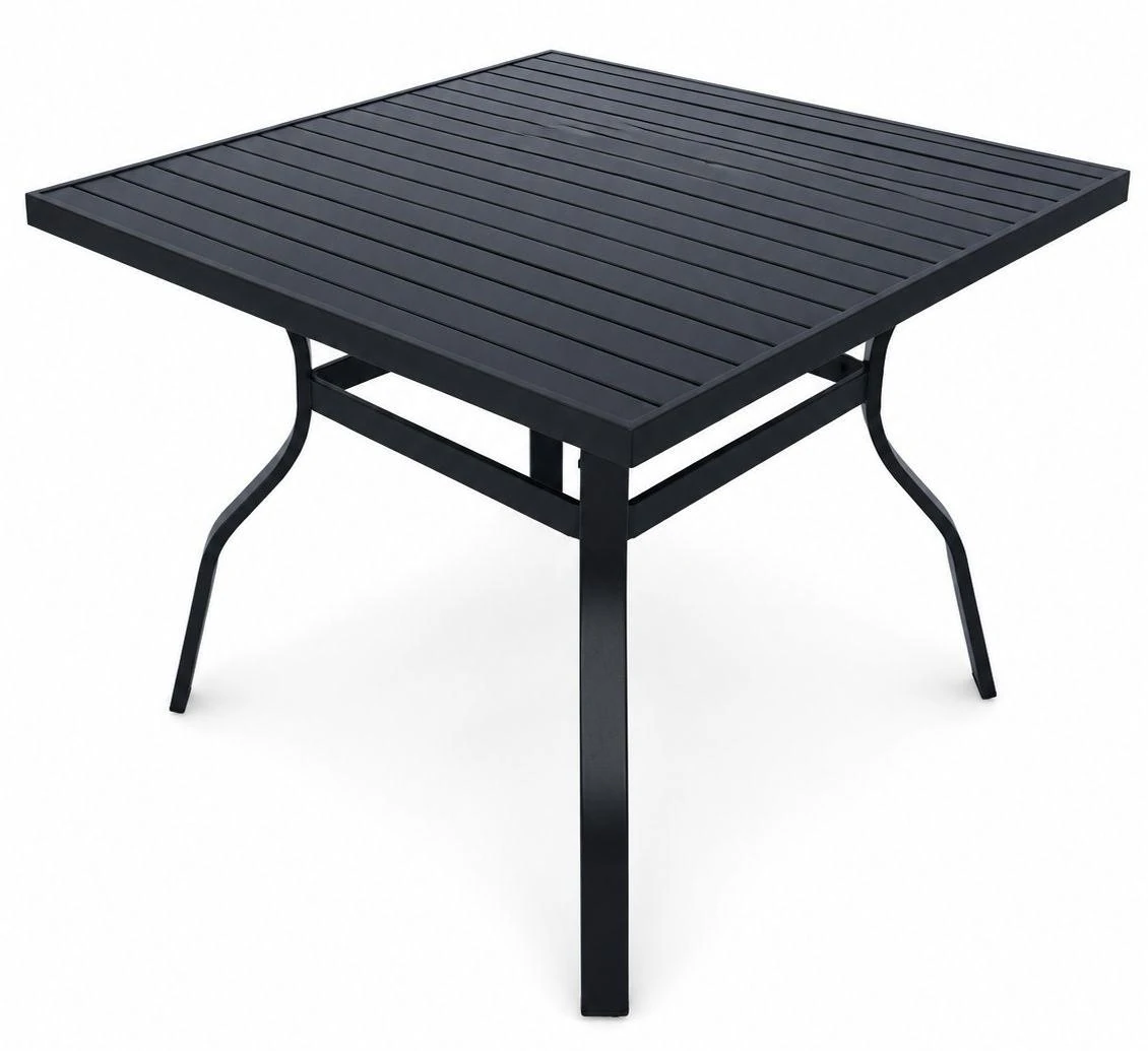 Mesa Quadrada de Alumínio
